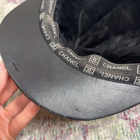 Chanel 90s Sport Line Leather Cap